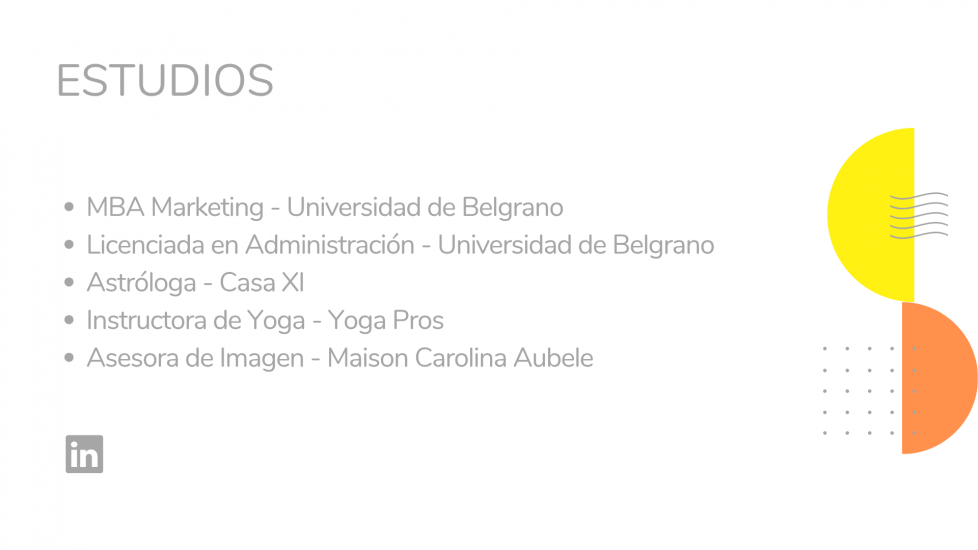 geraldine sanchez sieburger estudios